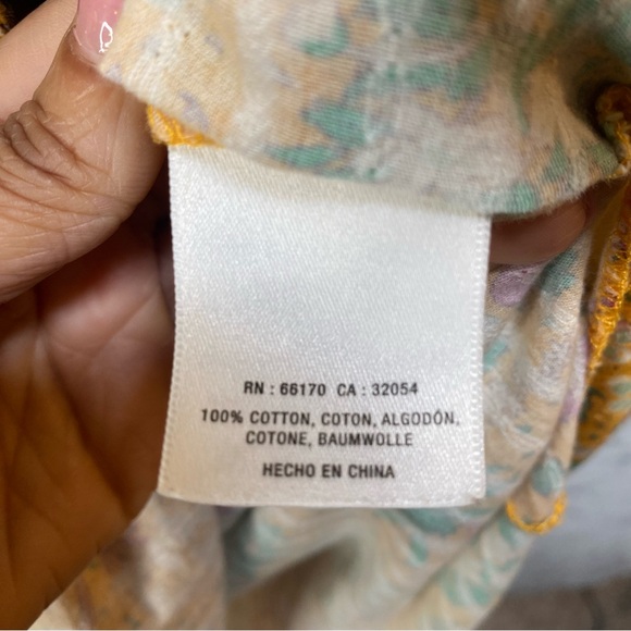 Anthropologie Maeve Dress Women Sz 2X Marie Column Cutout Maxi Beach Cover Up - Picture 14 of 16